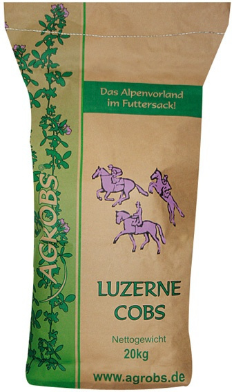 AGROBS LUZERNECOBS 100% LUCERNY W FORMIE TRAWOKULEK 20 kg AGROBS LUZERNECOBS 100% LUCERNY W FORMIE TRAWOKULEK 20 kg