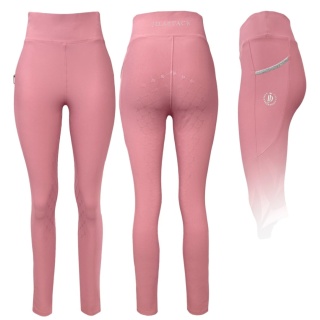 JD ATTACK Legginsy jeździeckie CATHRINE RÓŻOWY XS
