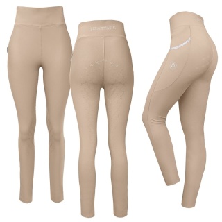 JD ATTACK Legginsy jeździeckie CATHRINE BEŻOWY XS