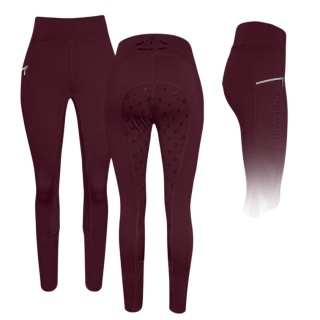 JD ATTACK Legginsy jeździeckie CECILE BORDOWY S