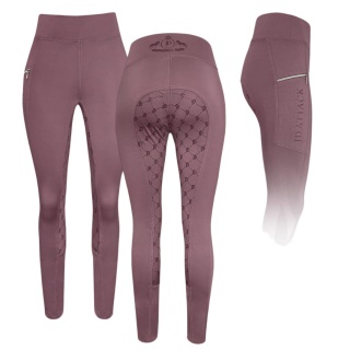 JD ATTACK Legginsy jeździeckie CECILE RÓŻOWY L