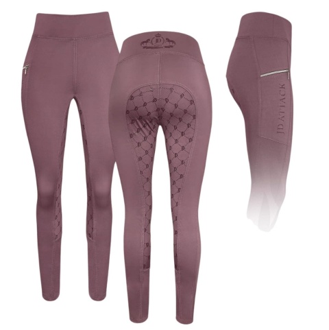 JD ATTACK Legginsy jeździeckie CECILE RÓŻOWY L JD ATTACK Legginsy jeździeckie CECILE RÓŻOWY L