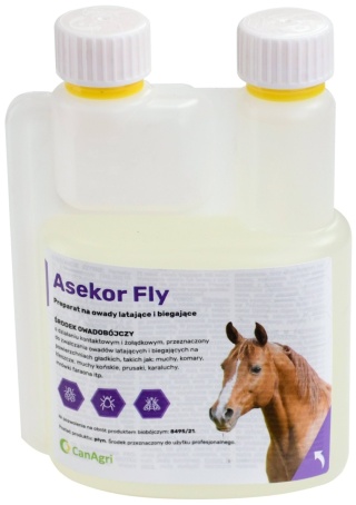 CAN AGRI Koncentrat na owady latające i biegające ASEKOR FLY, 600ml
